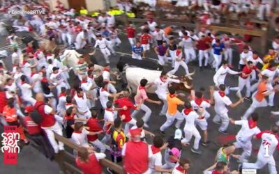 ENCIERRO DE CEBADA GAGO : RAPIDE ET SANS DANGER !